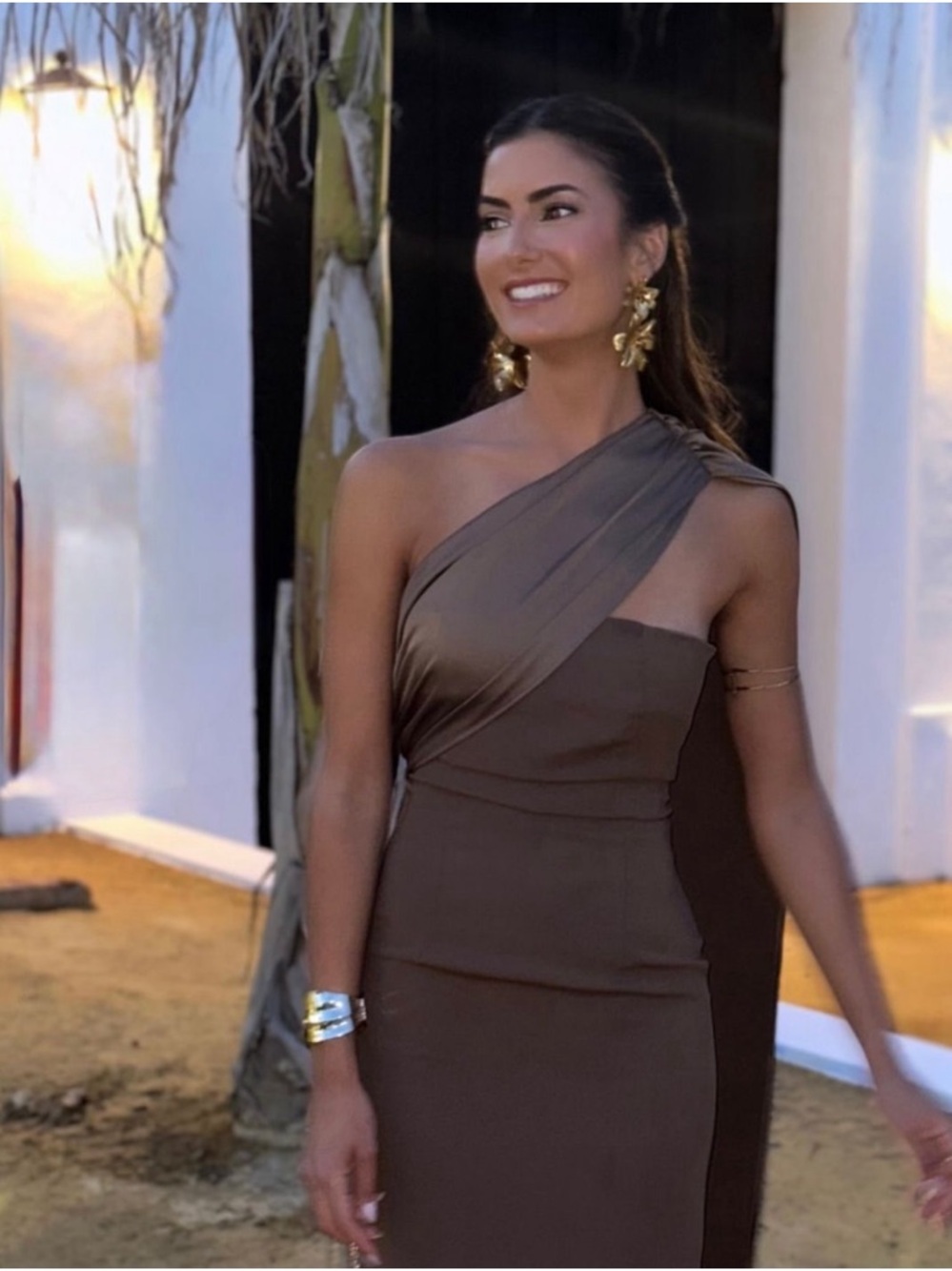 Cardié Moda Olivia Dress in Chocolate